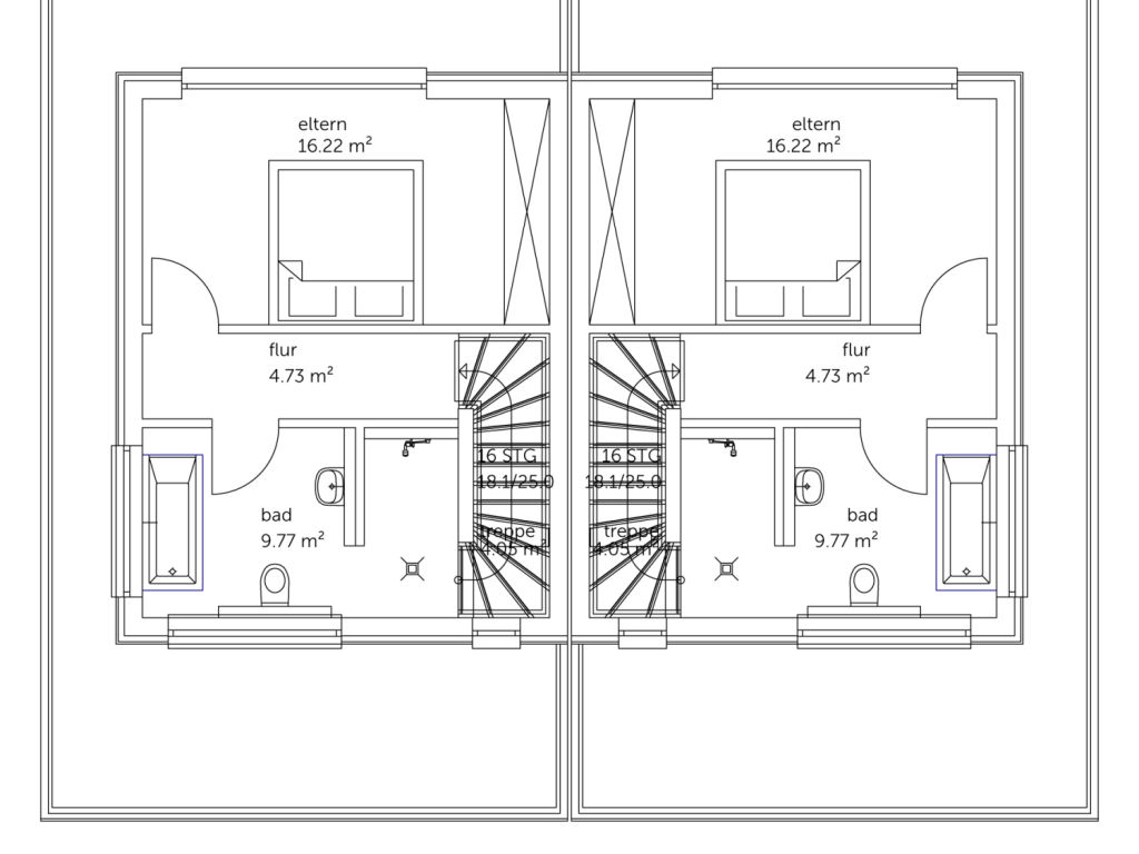 MoersHochstraß, house on penthouse level with 350 square